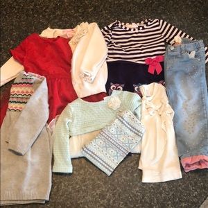 18 month winter girls lot